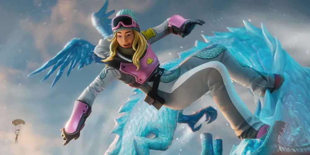 Zdjęcie Chloe Kim w Fortnite: niesamowite szczegóły stroju i akcesoriów