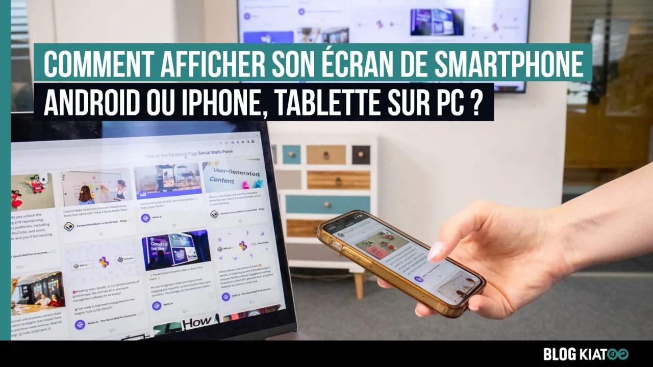 Zdjęcie Comment afficher l'écran d'un smartphone sur PC facilement et rapidement