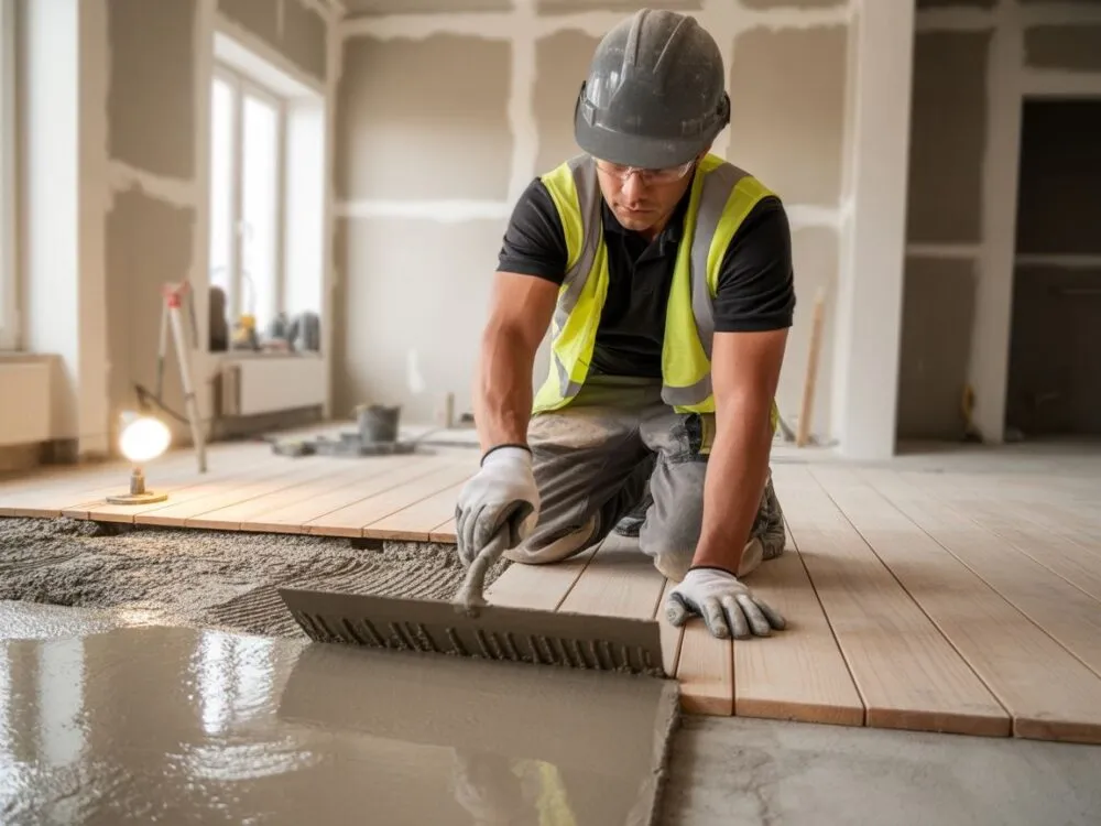 Zdjęcie Jak zrobić wylewkę – uniknij najczęstszych błędów i zyskaj idealną podłogę