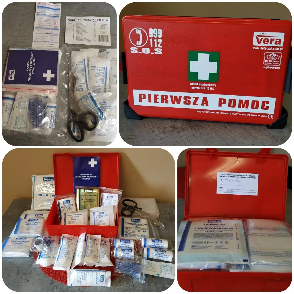 Zdjęcie Co powinna zawierać apteczka w zakładzie pracy, aby zapewnić bezpieczeństwo?