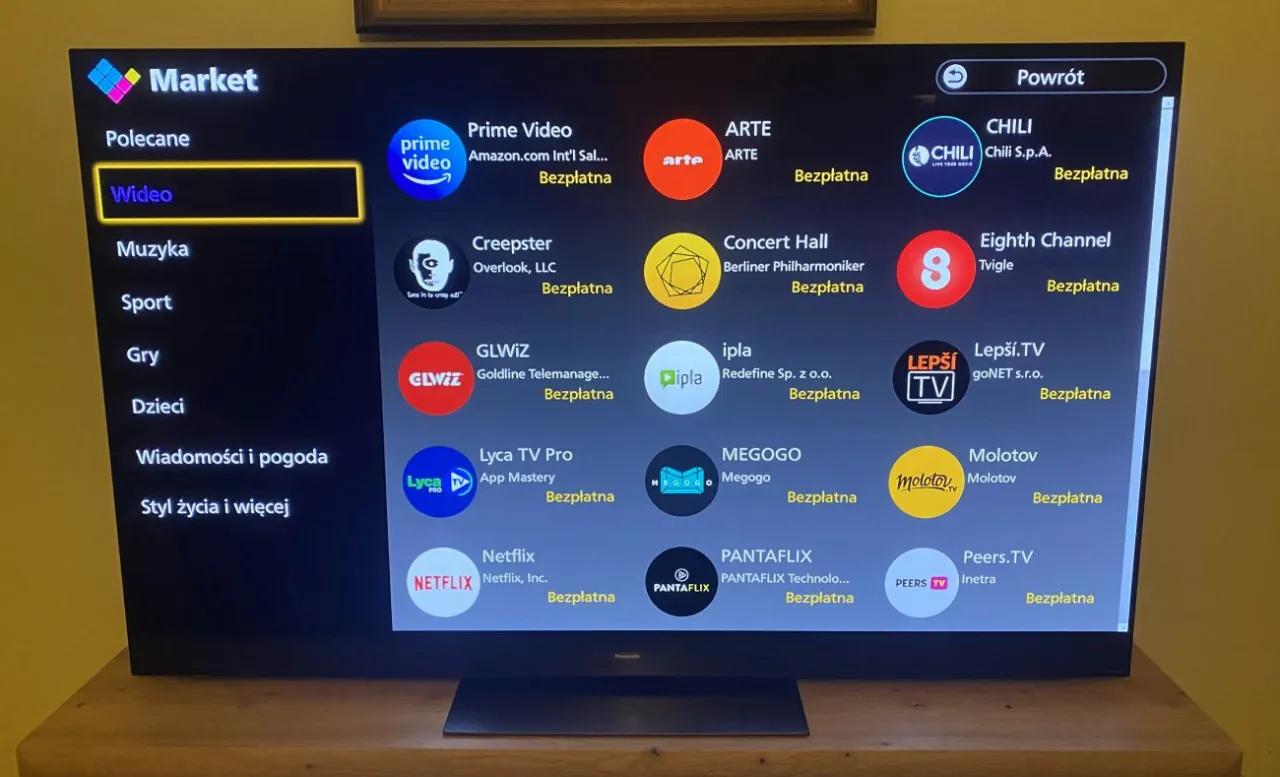 Zdjęcie Jak ściągnąć aplikacje na telewizor Panasonic łatwo i bez problemów