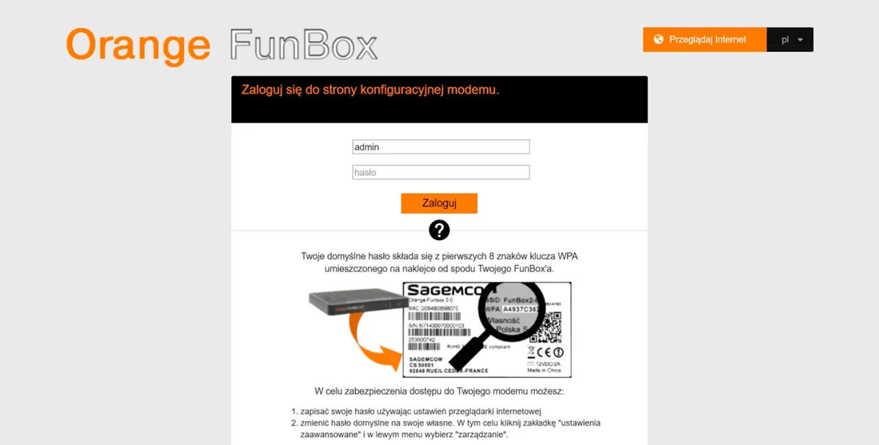 Zdjęcie Jak zmienić hasło Wi-Fi Orange i zabezpieczyć swoją sieć przed nieproszonymi gośćmi