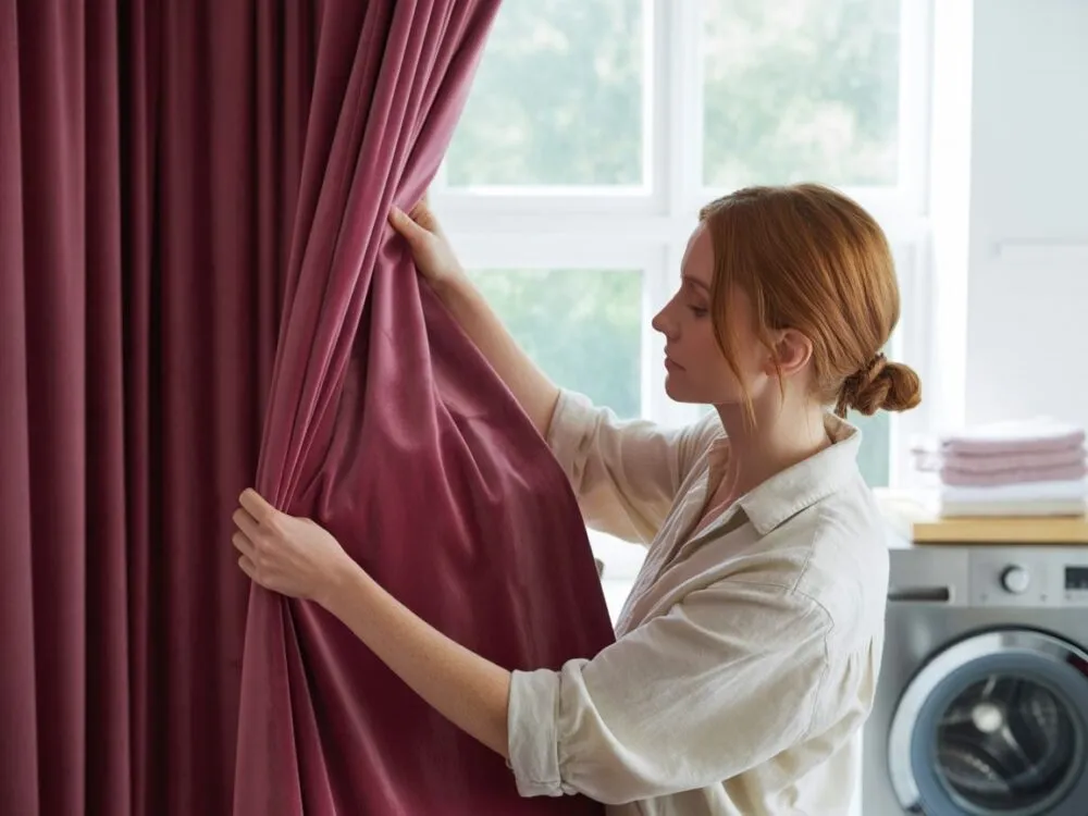 Zdjęcie Jaką temperaturę wybrać do prania zasłon, aby ich nie zniszczyć?