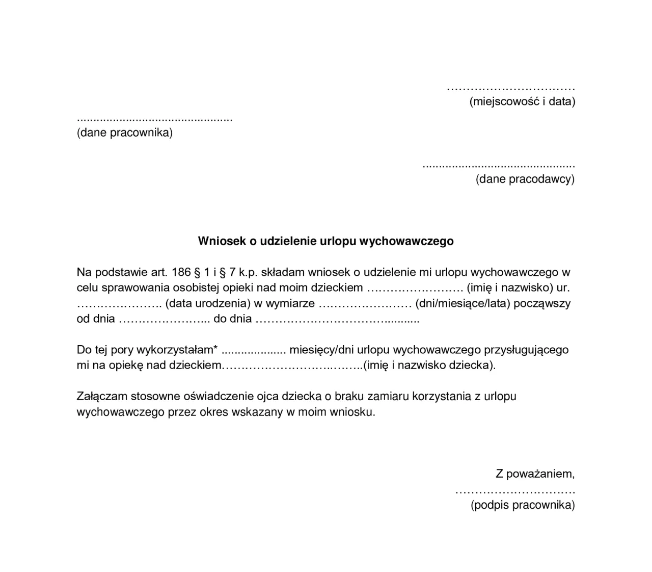 Zdjęcie Czy urlop wypoczynkowy przysługuje podczas urlopu wychowawczego? Sprawdź swoje prawa!