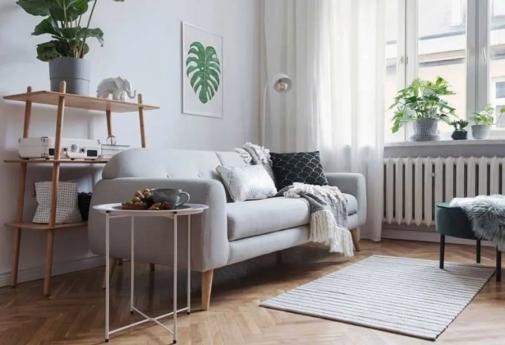 Zdjęcie Skandynawski salon marzeń: Prosty sposób na minimalistyczne wnętrze