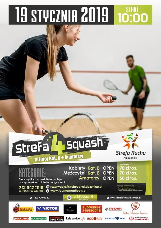Zdjęcie Gdzie grać w squash w Grodzisku Mazowieckim? Sprawdź najlepsze korty