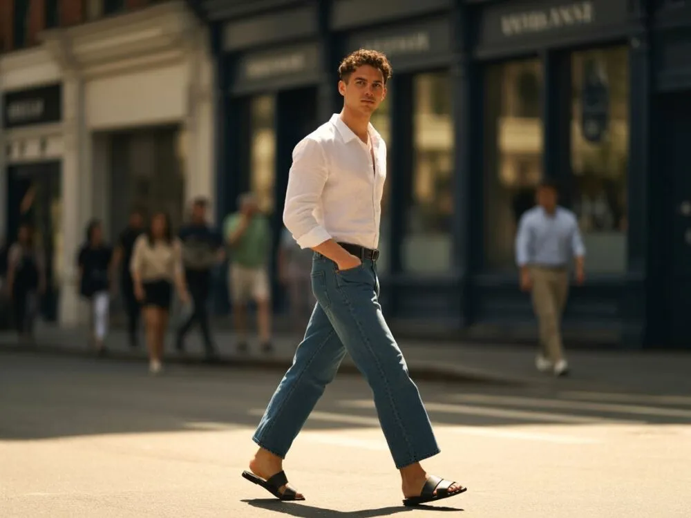 Zdjęcie Czy sandały męskie są modne? Odkryj najnowsze trendy i style
