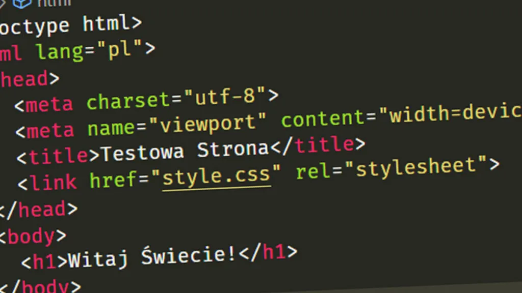Zdjęcie Co to jest kod HTML i jak go używać do tworzenia stron internetowych