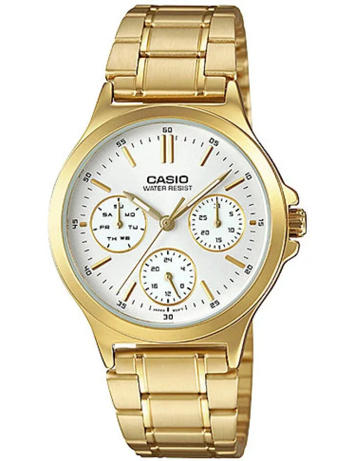 Zdjęcie Zegarek damski Casio LTP-V300G-1A: elegancja i funkcjonalność w jednym