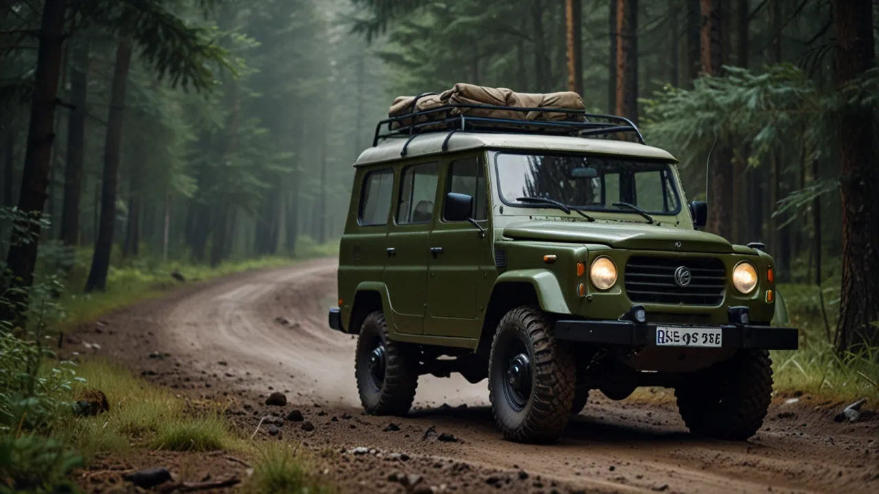 Zdjęcie Buchanka UAZ: Ikona rosyjskiej motoryzacji na trudne tereny