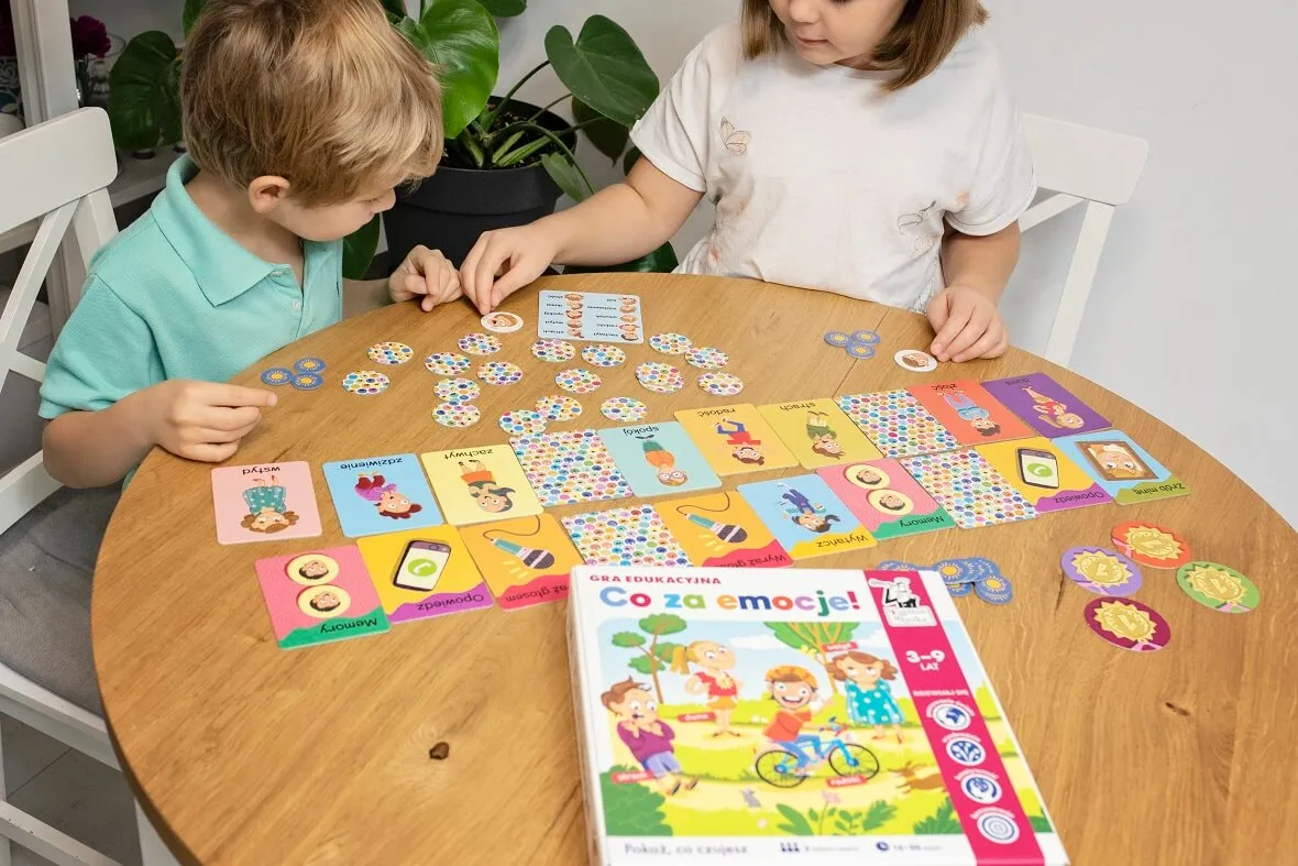 Zdjęcie Co za emocje gra edukacyjna - rozwijaj emocjonalną inteligencję dziecka