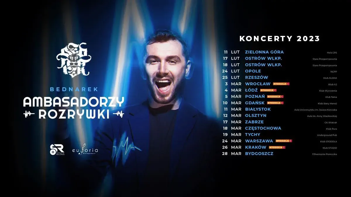 Zdjęcie Ile kosztuje bilet na koncert Kamila Bednarka? Ceny, kategorie i miasta
