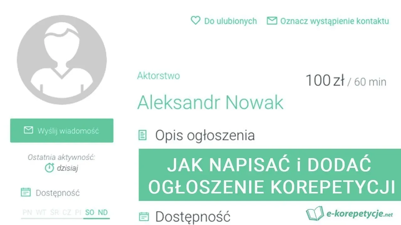 Zdjęcie Gdzie dodać ogłoszenie o korepetycjach, aby przyciągnąć uczniów?