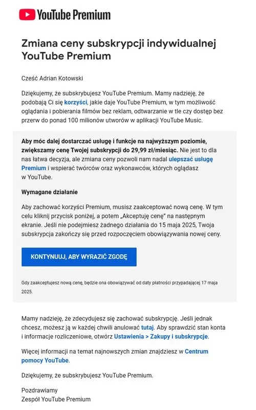 Zdjęcie Ile kosztuje YouTube Music Premium? Ceny subskrypcji i zniżki