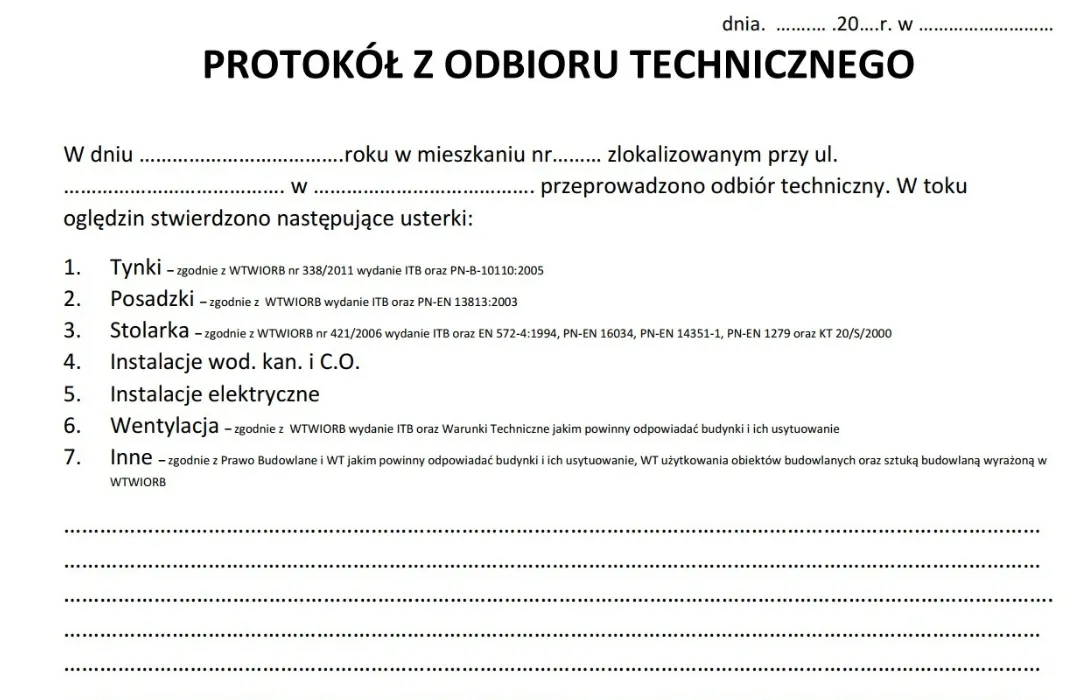 Zdjęcie Co sprawdzać przy odbiorze mieszkania od dewelopera, aby uniknąć problemów
