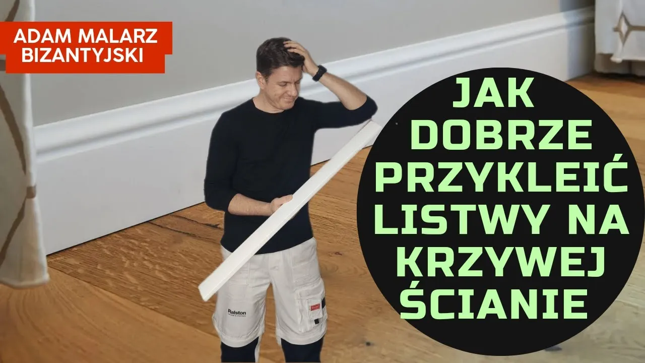 Zdjęcie Czym przykleić listwę do ściany, aby uniknąć odpadania?