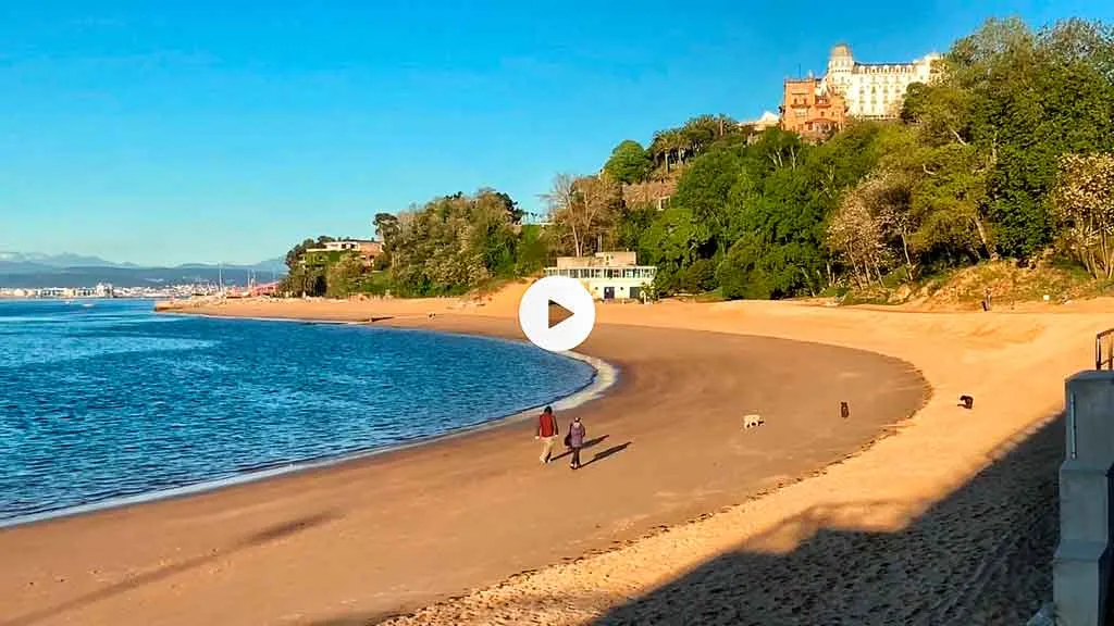 Zdjęcie Balneario de la Magdalena: un paraíso familiar en Santander