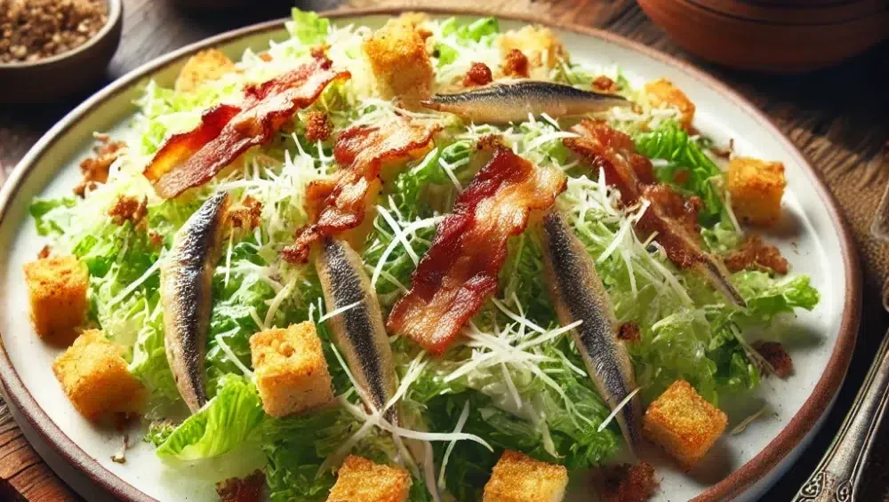 Zdjęcie Najlepszy ser do sałatki Cezar, który podkreśli jej smak