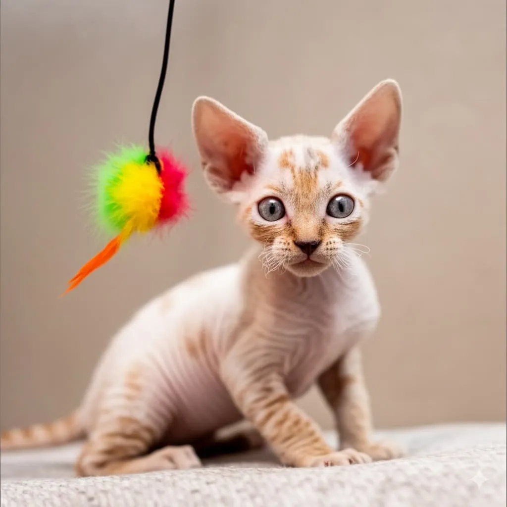 Zdjęcie Jak dbać o kocięta Devon Rex – ich temperament i wymagania pielęgnacyjne