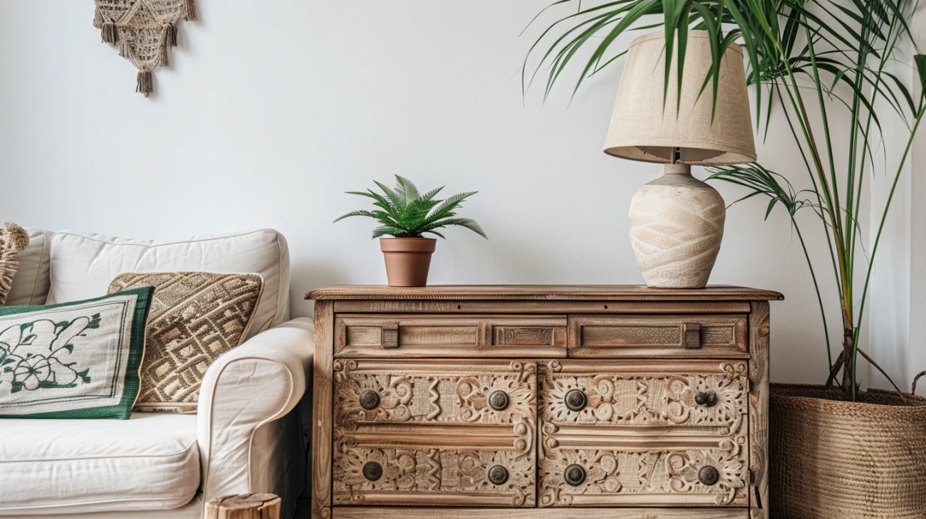Zdjęcie Aranżacja komody w salonie: 6 stylowych pomysłów