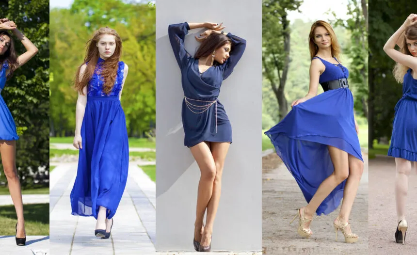 Zdjęcie Jaka biżuteria do niebieskiej sukienki na wesele, by zachwycić?