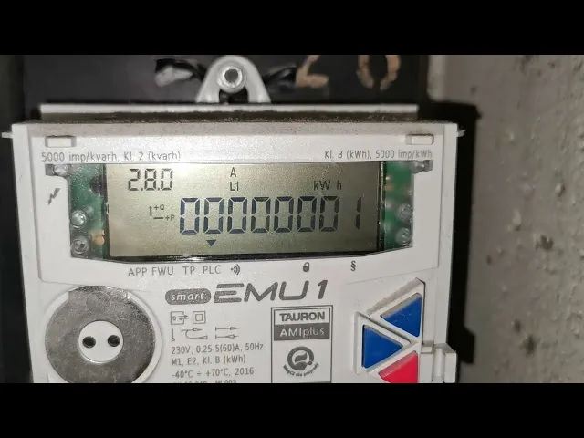 Zdjęcie Obsługa licznika przedpłatowego Instrukcja