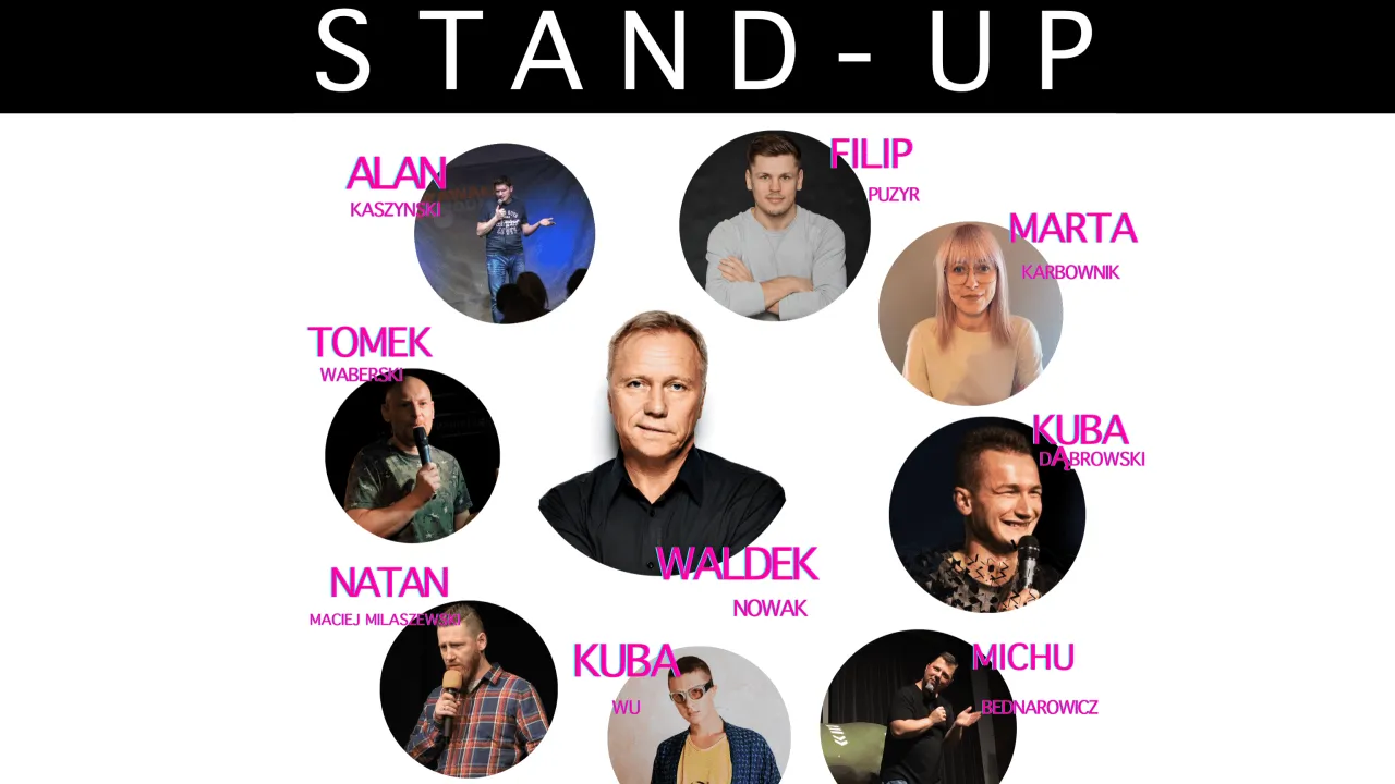 Zdjęcie Waldek Nowak stand up: Odkryj jego niezapomniane występy i styl komediowy