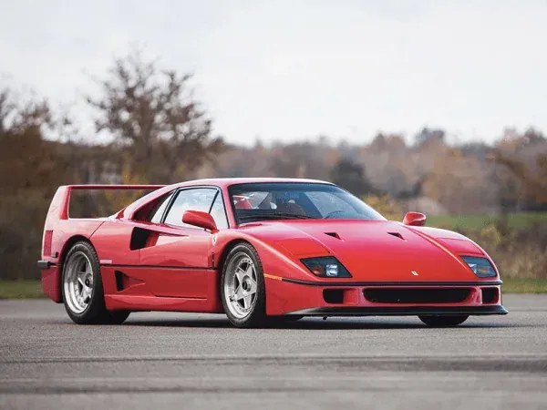 Zdjęcie Ile kosztuje ferrari f40? Zaskakujące ceny i czynniki wpływające na wartość