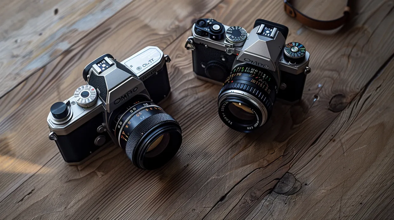 Zdjęcie OM-5 vs OM-D E-M5 - Różnice między aparatem OM-5 a OM-D E-M5.