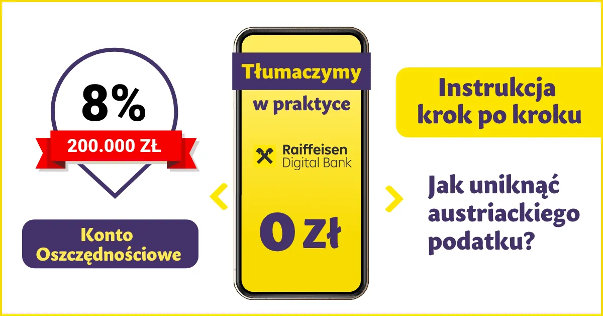 Zdjęcie Konto Oszczędnościowe Raiffeisen: Warunki, Oprocentowanie, Opinie