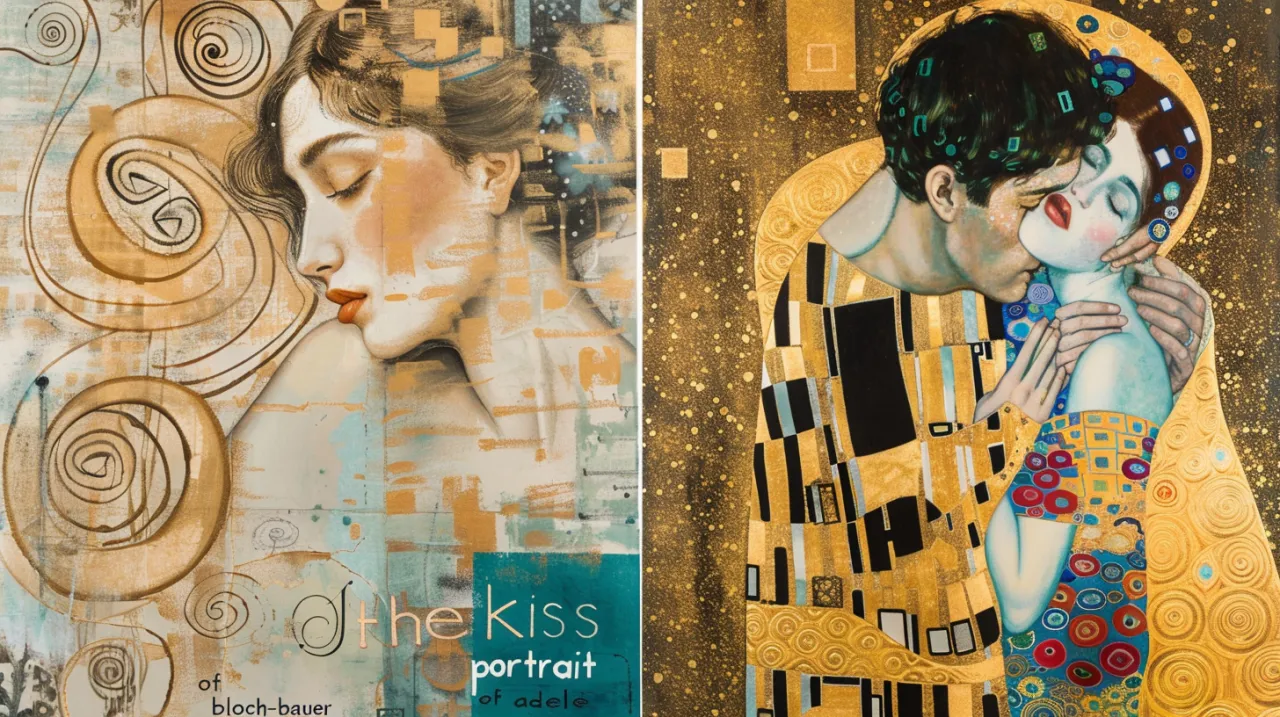 Zdjęcie Gustav Klimt: "Pocałunek" i "Złota dama" – analiza dzieł