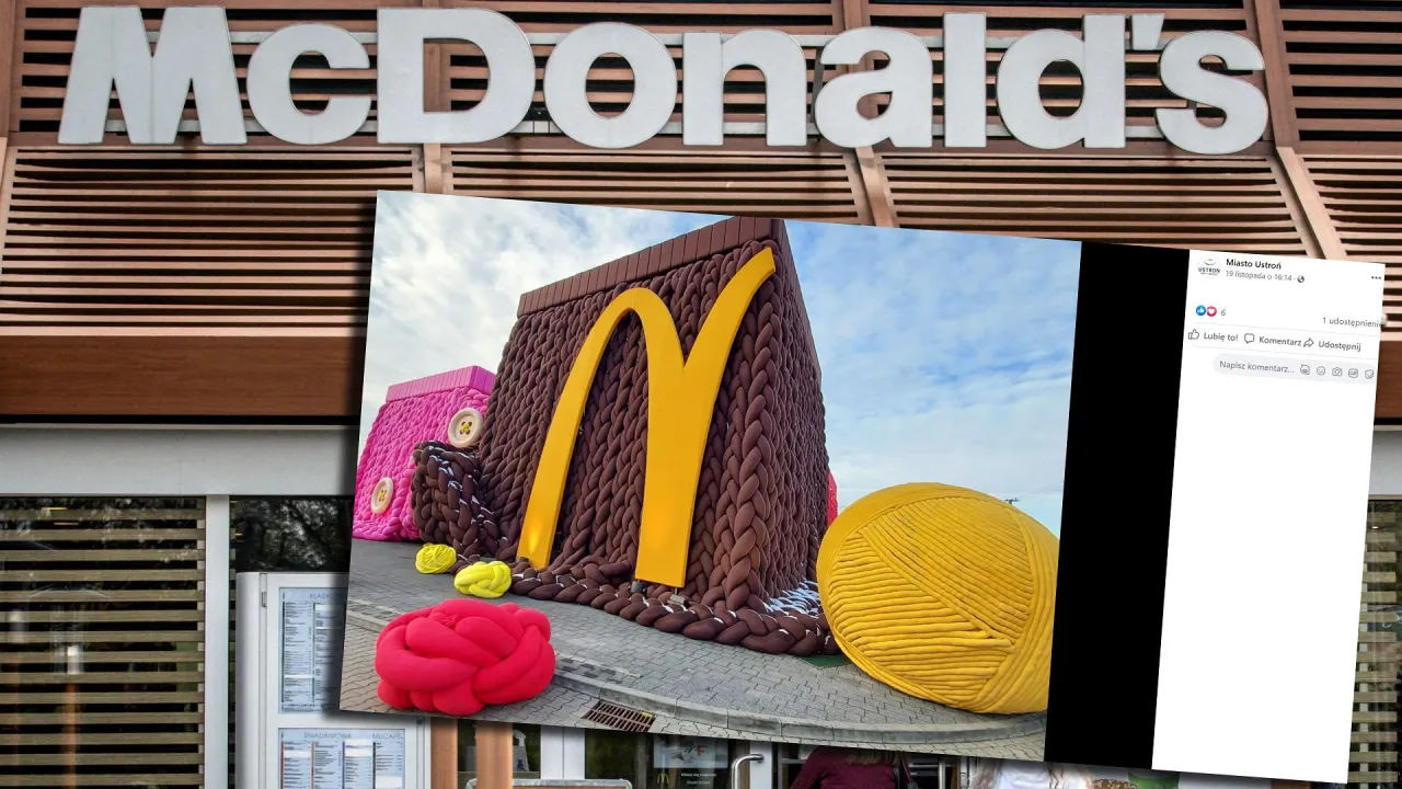 Zdjęcie Gdzie jest sweter McDonald's w Ustroniu? Znajdź go łatwo!