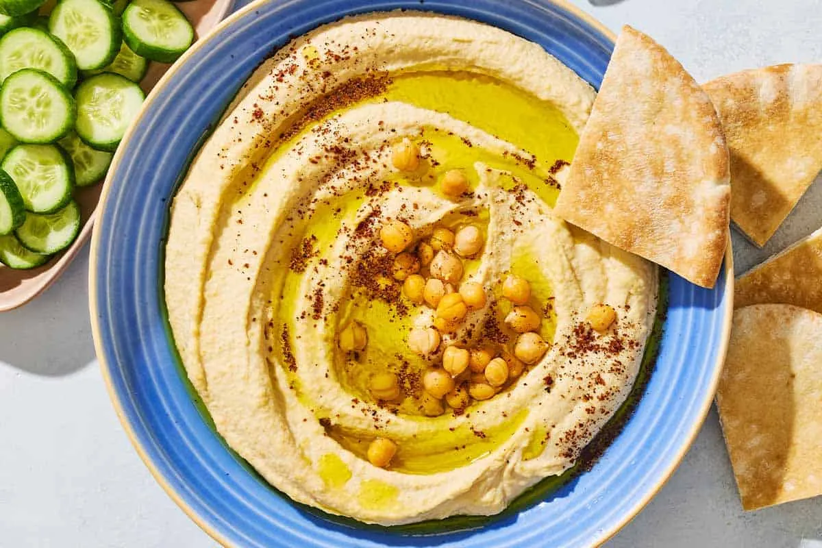Zdjęcie Ingrédients essentiels pour un houmous maison savoureux et facile