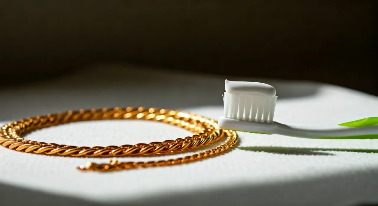 Zdjęcie Jak wyczyścić złoto próby 333 bez ryzyka uszkodzenia biżuterii