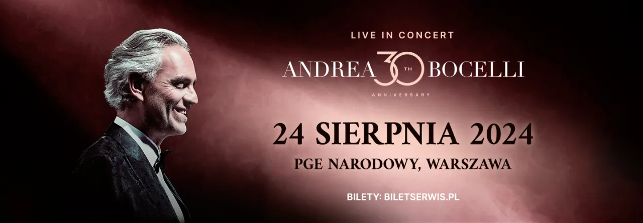 Zdjęcie Gdzie odbył się koncert Bocellego? Sprawdź PGE Narodowy w Warszawie.