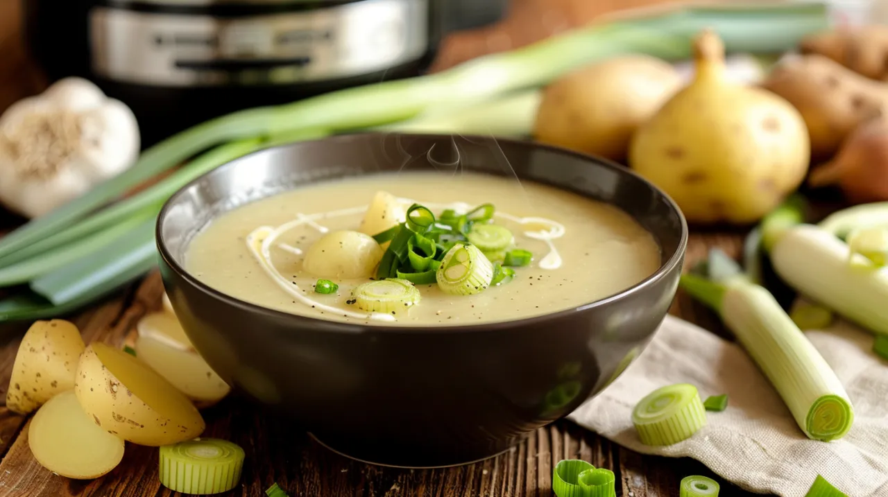 Zdjęcie Zupa krem z pora w Thermomix: Łatwy przepis na rozgrzewający obiad