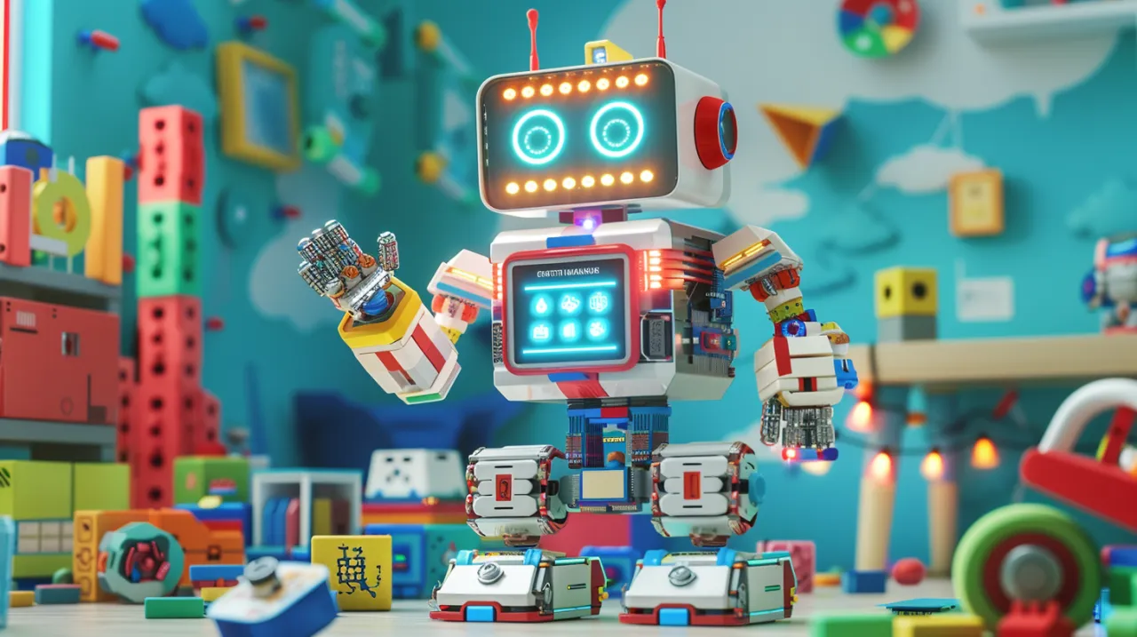 Zdjęcie Roboty dla dzieci: Zabawki rozwijające zainteresowanie