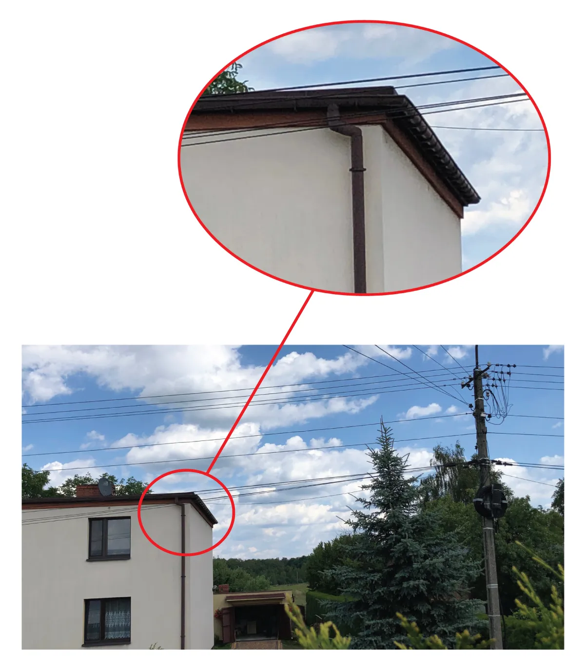 Zdjęcie Jak skutecznie zamaskować kable na elewacji - 5 sprawdzonych metod