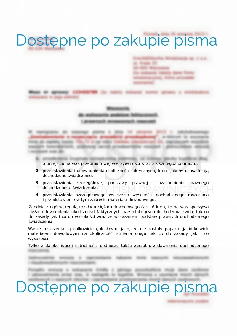 Zdjęcie Profesjonalne pismo windykacyjne: skuteczny sposób odzyskania należności