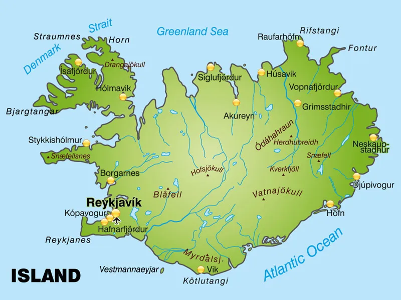 Zdjęcie Gdzie leży Reykjavik? Odkryj tajemnice stolicy Islandii