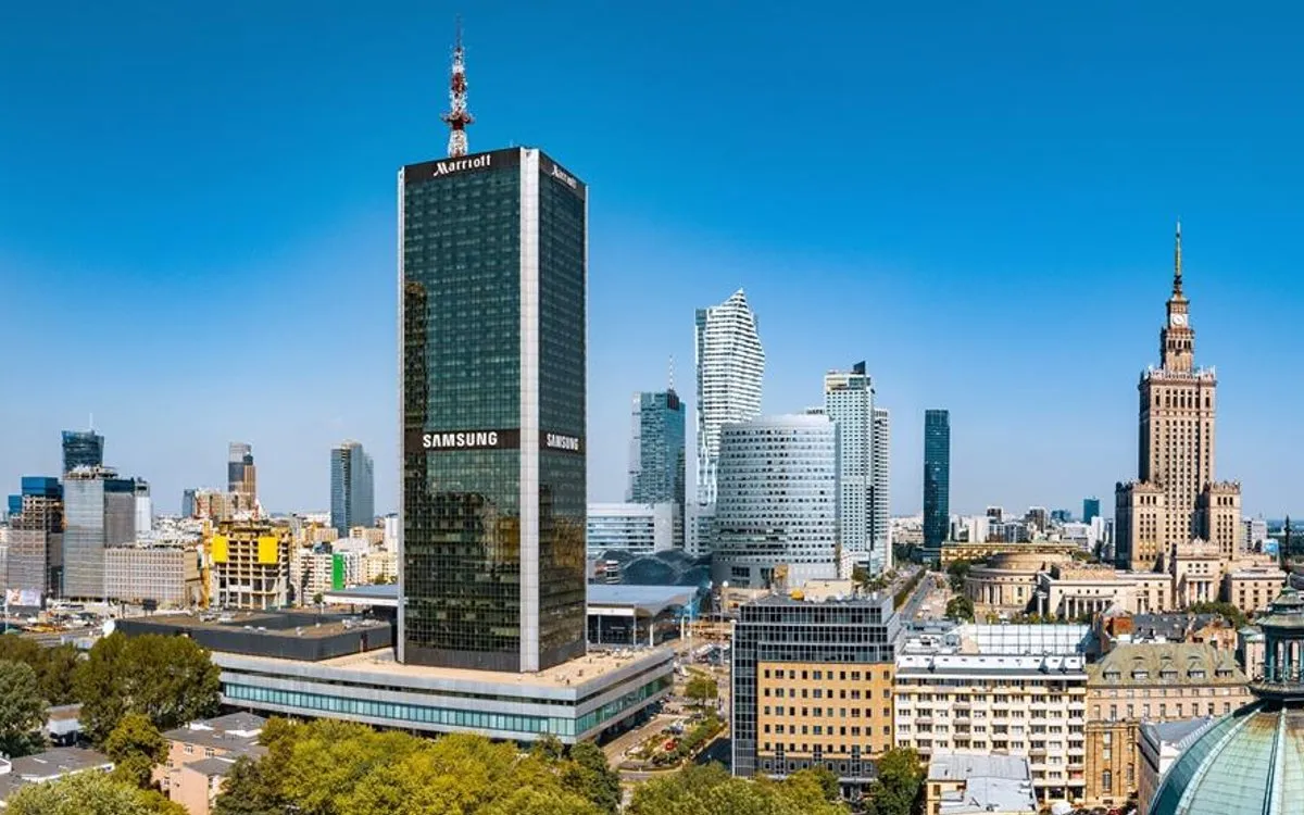 Zdjęcie Ile pięter ma hotel Marriott w Warszawie? Zaskakujące szczegóły!