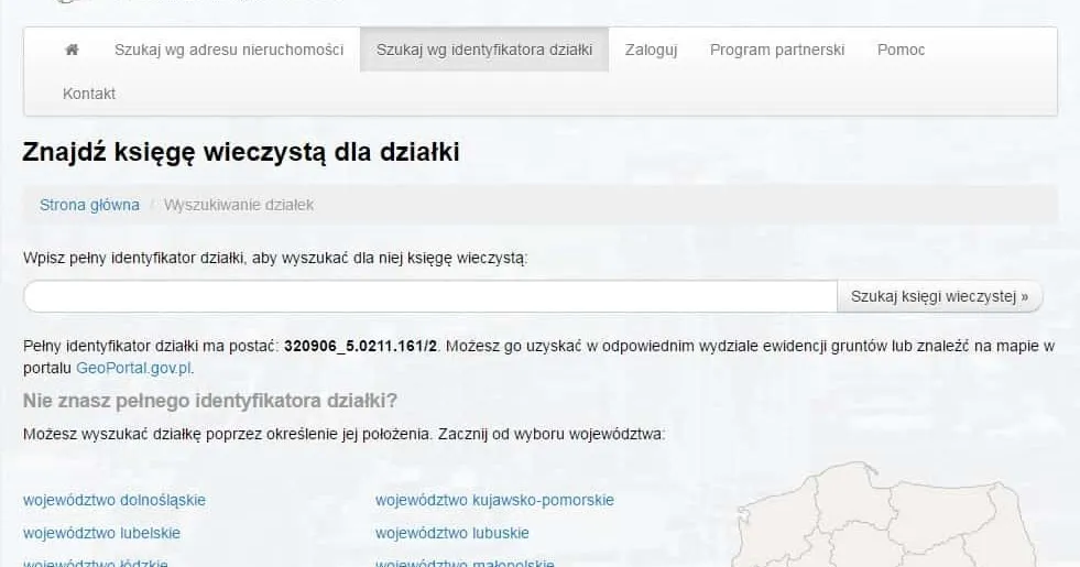 Zdjęcie  Jak za darmo sprawdzić księgi wieczyste i znaleźć numer online po adresie