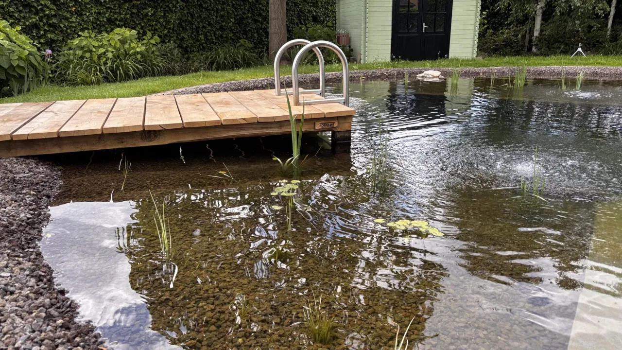 Zdjęcie Welches Holz für Steg am Teich: Die besten Optionen für Langlebigkeit