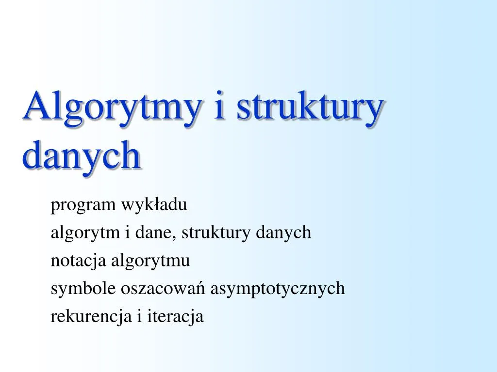 Zdjęcie Algorytmy i struktury danych w programowaniu - nauka krok po kroku
