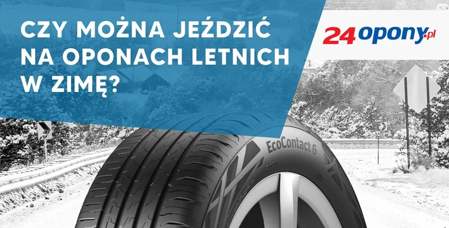 Zdjęcie Czy można jeździć na letnich oponach zimą? Sprawdź niebezpieczeństwa