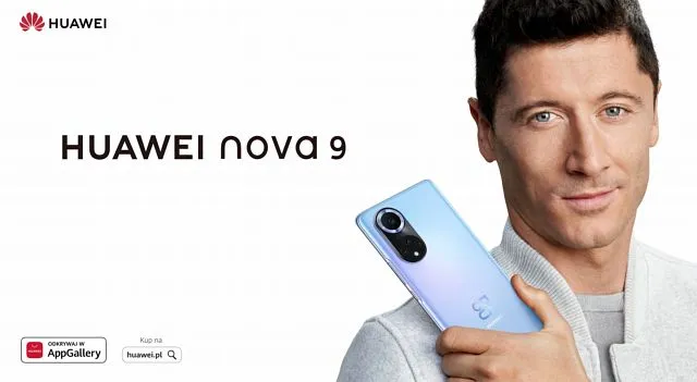 Zdjęcie Jakie telefony reklamuje Lewandowski? Modele Huawei w akcji