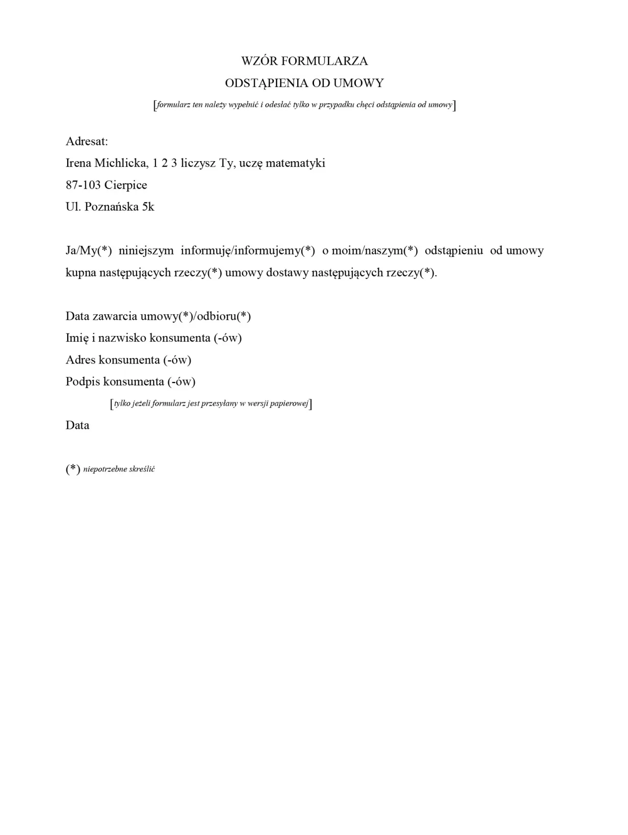 Zdjęcie Ile czasu masz na odstąpienie od umowy? Uniknij przykrych konsekwencji prawnych