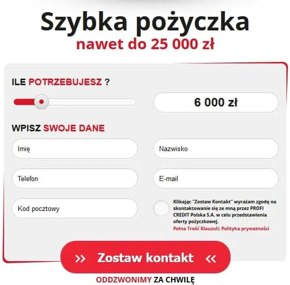 Zdjęcie Profi Credit jakie oprocentowanie - poznaj ukryte koszty pożyczek