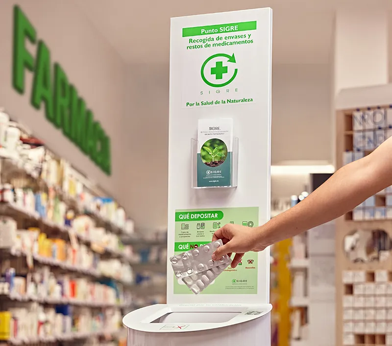 Zdjęcie Punto SIGRE: &iquest;C&oacute;mo reciclar tus medicamentos de forma segura?