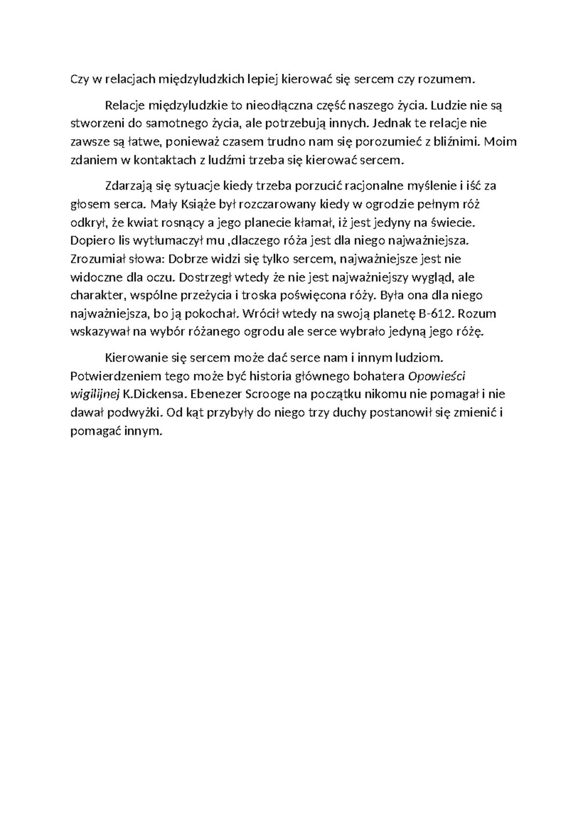 Zdjęcie Czy lepiej kierować się sercem czy rozumem w decyzjach życiowych?
